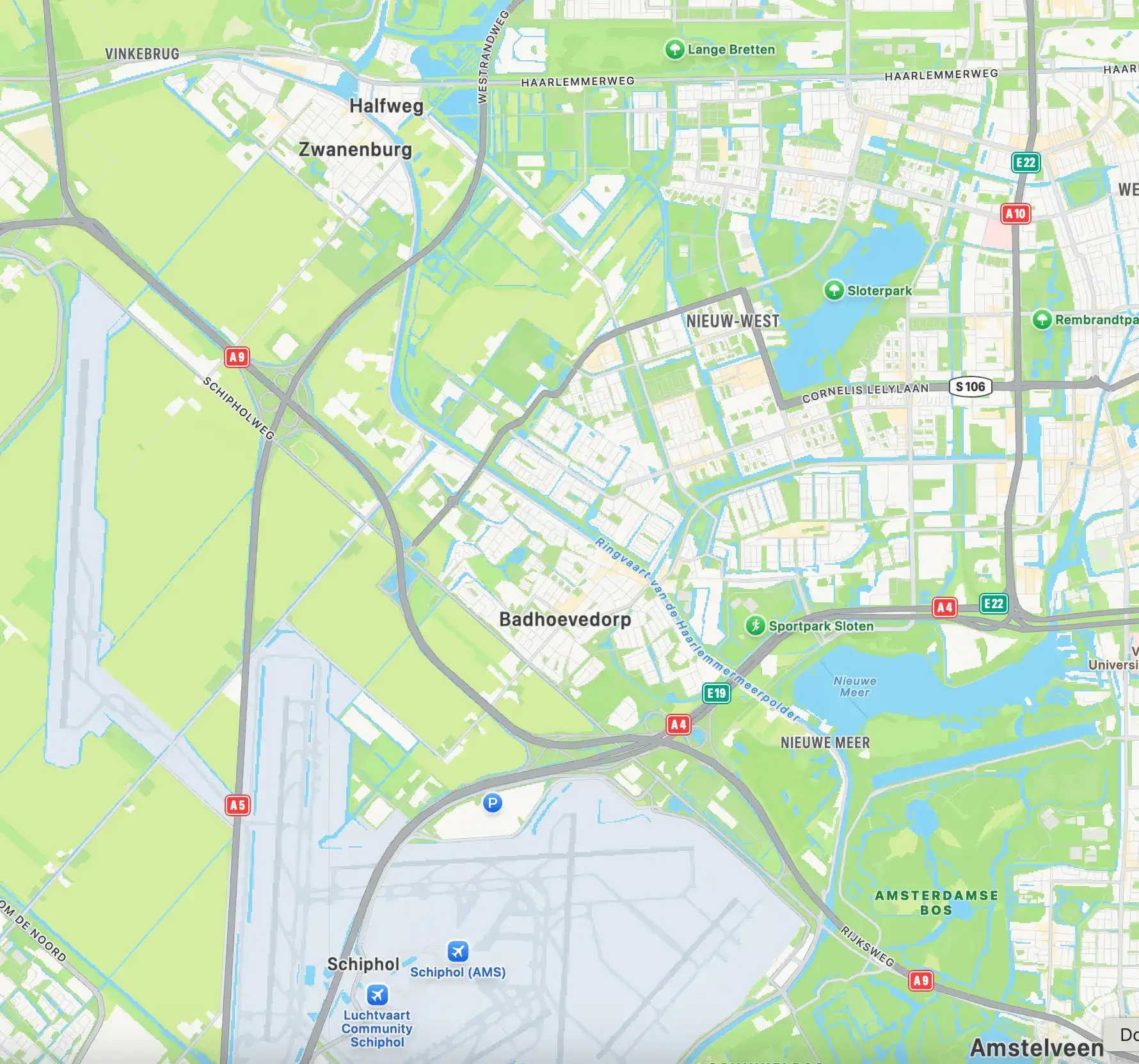 Kaart met de locatie van BakkerBM